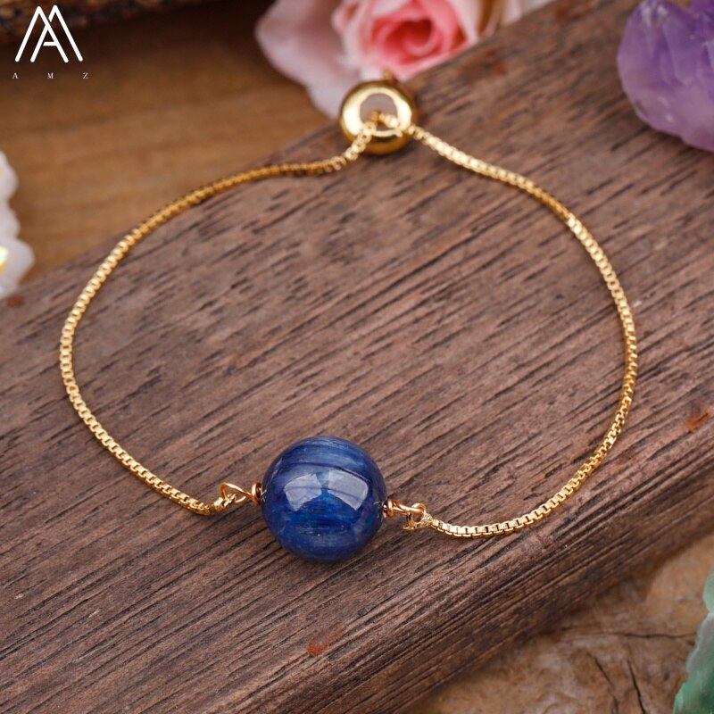 Natural Sphere Stone Bracelet